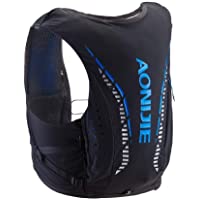 AONIJIE Mochila de hidratación ligera y transpirable- 12 l- para exteriores- senderismo- correr- ciclismo- carreras…
